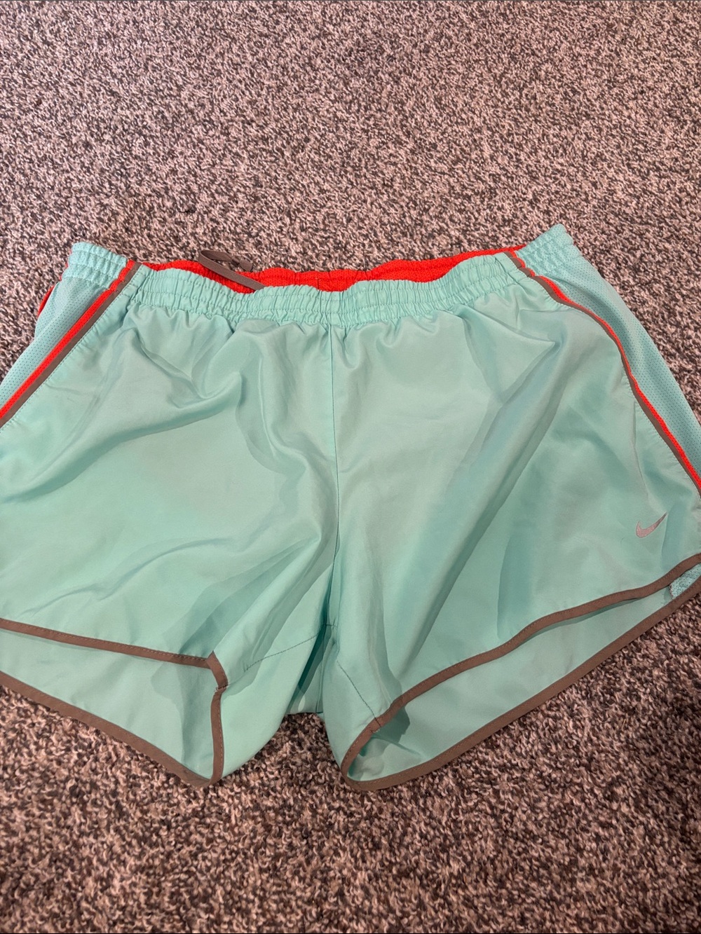 Nike Women’s Running Athletic Shorts - Aqua, Black, Pink Xlarge - Picture 7 of 10